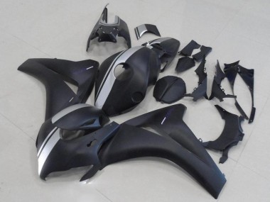 2008-2011 Matte Black and Silver Honda CBR1000RR Motorbike Fairing Canada