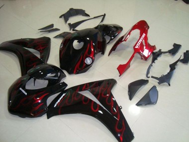2008-2011 Red Flame Race Honda CBR1000RR Motorcycle Fairing Kit Canada