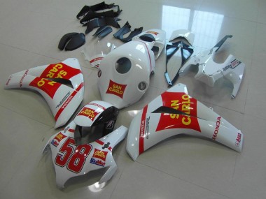 2008-2011 White San Carlo Honda CBR1000RR Motorcycle Bodywork Canada