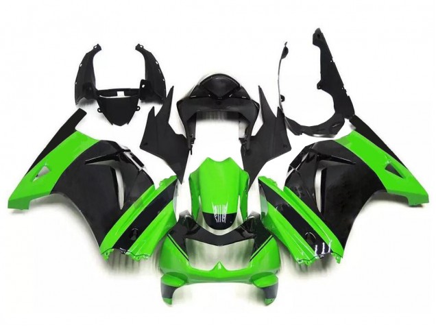 2008-2012 Green Black Kawasaki EX250 Bike Fairings Canada 2008-2012 Green Black Kawasaki EX250 Bike Fairings Canada