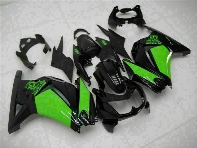 2008-2012 Black Green Ninja Kawasaki EX250 Motorcycle Bodywork Canada 2008-2012 Black Green Ninja Kawasaki EX250 Motorcycle Bodywork Canada