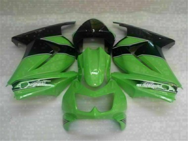 2008-2012 Green Black Kawasaki EX250 Motorbike Fairing Kits Canada
