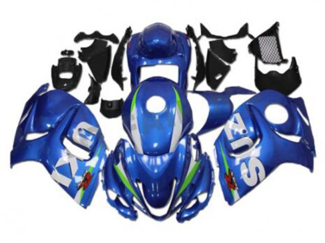 2008-2019 Blue White Suzuki GSXR 1300 Hayabusa Motorcyle Fairings & Bodywork Canada 2008-2019 Blue White Suzuki GSXR 1300 Hayabusa Motorcyle Fairings & Bodywork Canada