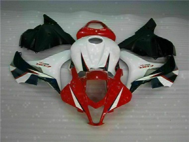 2009-2012 Red White Honda CBR600RR Motorcycle Fairing Kit Canada