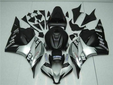 2009-2012 Black Silver Repsol Honda CBR600RR Motorcycle Fairings Kits Canada