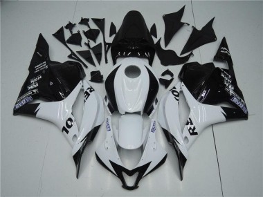 2009-2012 White Black Honda CBR600RR Motorcycle Replacement Fairings Canada