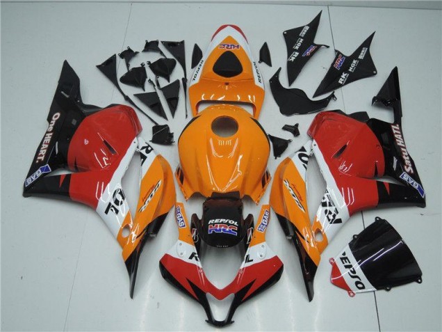 2009-2012 Orange Red Black Repsol Honda CBR600RR Motorcyle Fairings Canada 2009-2012 Orange Red Black Repsol Honda CBR600RR Motorcyle Fairings Canada