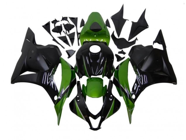 2009-2012 Green Black Honda CBR600RR Motorcycle Fairings Kit Canada 2009-2012 Green Black Honda CBR600RR Motorcycle Fairings Kit Canada