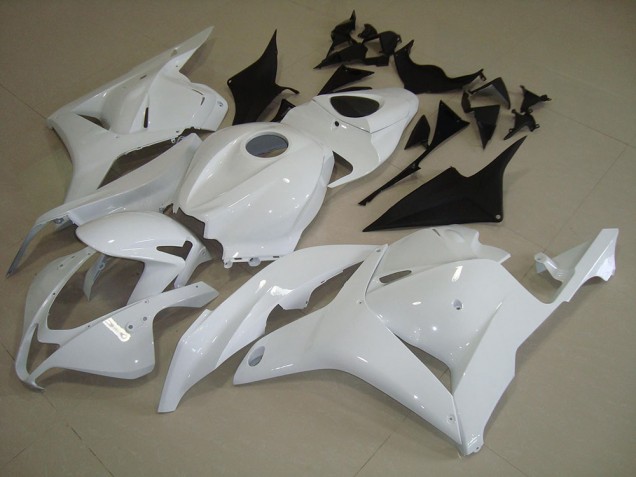 2009-2012 White Honda CBR600RR Motorcyle Fairings Canada 2009-2012 White Honda CBR600RR Motorcyle Fairings Canada