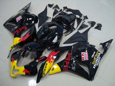2009-2012 Black Red Bull Honda CBR600RR Replacement Fairings Canada