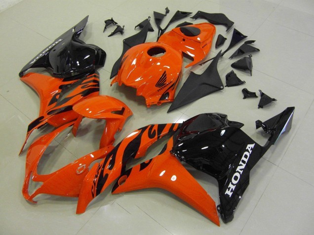 2009-2012 Orange Black Honda CBR600RR Motorcycle Fairing Kits Canada 2009-2012 Orange Black Honda CBR600RR Motorcycle Fairing Kits Canada