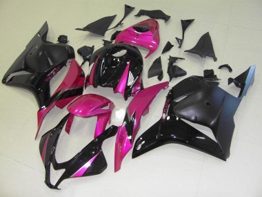 2009-2012 Pink Black Honda CBR600RR Motorcycle Fairings Kit Canada