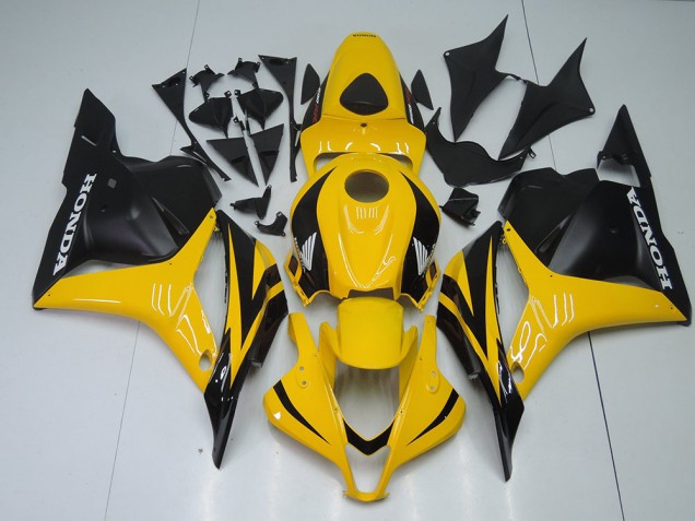 2009-2012 Yellow Black Honda CBR600RR Motorcycle Fairing Kits Canada 2009-2012 Yellow Black Honda CBR600RR Motorcycle Fairing Kits Canada
