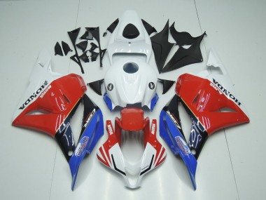 2009-2012 White Motul Red Blue Honda CBR600RR Bike Fairings Canada