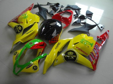 2009-2012 Yellow Corona Extra Honda CBR600RR Motorbike Fairing Kits Canada