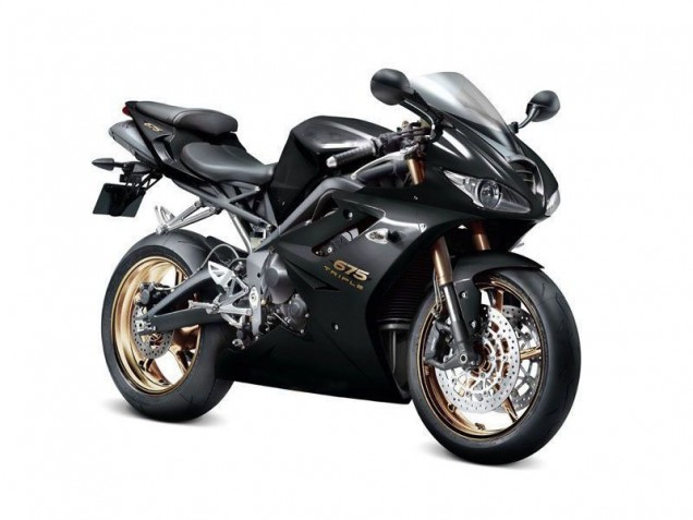 2009-2012 Black Triumph Daytona 675 Triple Motor Bike Fairings Canada
