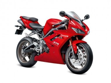 2009-2012 Red Triumph Daytona 675 Triple Bike Fairing Kit Canada
