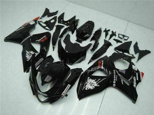 2009-2016 Black Suzuki GSXR1000 Motorcylce Fairings Canada 2009-2016 Black Suzuki GSXR1000 Motorcylce Fairings Canada