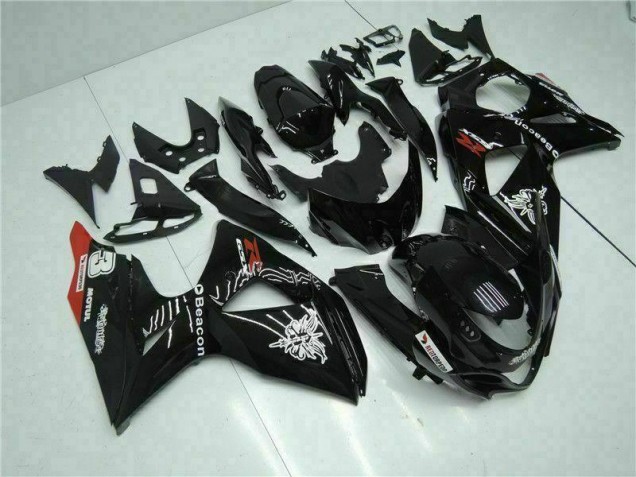 2009-2016 Black Suzuki GSXR1000 Motorcylce Fairings Canada 2009-2016 Black Suzuki GSXR1000 Motorcylce Fairings Canada