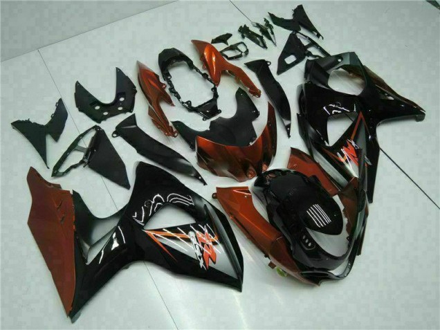 2009-2016 Brown Black Suzuki GSXR1000 Bike Fairing Kit Canada 2009-2016 Brown Black Suzuki GSXR1000 Bike Fairing Kit Canada