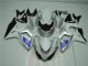 2009-2016 Silver White Suzuki GSXR1000 Motorcycle Bodywork Canada 2009-2016 Silver White Suzuki GSXR1000 Motorcycle Bodywork Canada