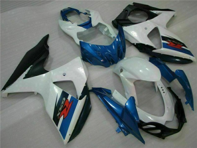 2009-2016 Blue White Suzuki GSXR1000 Motorcycle Fairings Kits Canada 2009-2016 Blue White Suzuki GSXR1000 Motorcycle Fairings Kits Canada