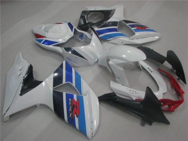 2009-2016 White Blue Suzuki GSXR1000 Replacement Fairings Canada 2009-2016 White Blue Suzuki GSXR1000 Replacement Fairings Canada