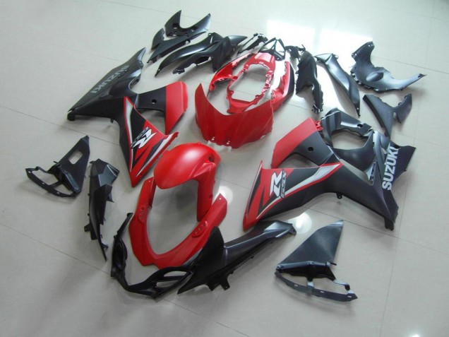 2009-2016 Matte Red Black Suzuki GSXR 1000 K9 Motorbike Fairing Canada 2009-2016 Matte Red Black Suzuki GSXR 1000 K9 Motorbike Fairing Canada