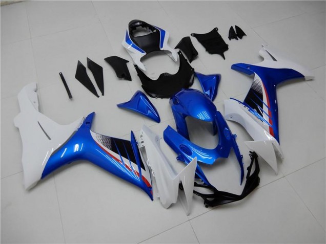 2011-2021 Blue White Suzuki GSXR 600/750 Motorbike Fairing Kits Canada 2011-2021 Blue White Suzuki GSXR 600/750 Motorbike Fairing Kits Canada