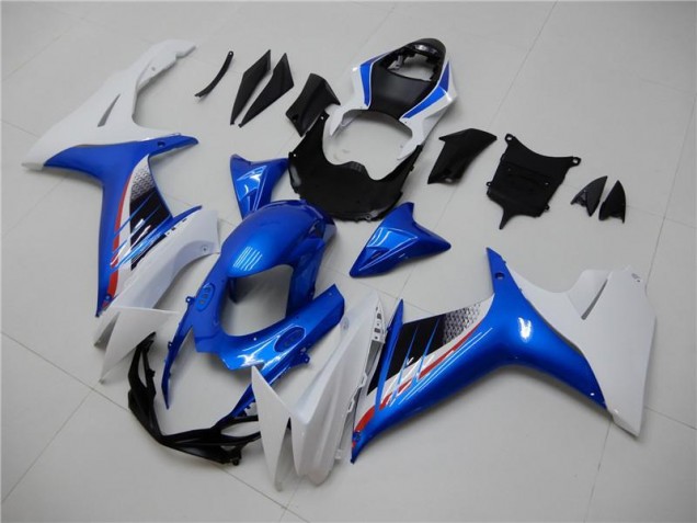2011-2021 Blue White Suzuki GSXR 600/750 Motorbike Fairing Kits Canada 2011-2021 Blue White Suzuki GSXR 600/750 Motorbike Fairing Kits Canada
