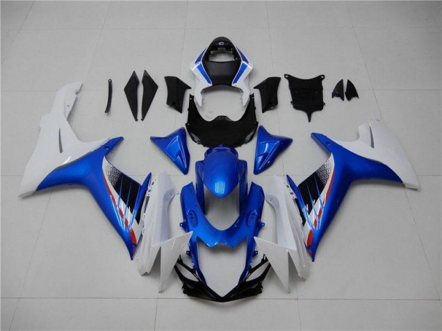 2011-2021 Blue White Suzuki GSXR 600/750 Motorbike Fairing Kits Canada 2011-2021 Blue White Suzuki GSXR 600/750 Motorbike Fairing Kits Canada