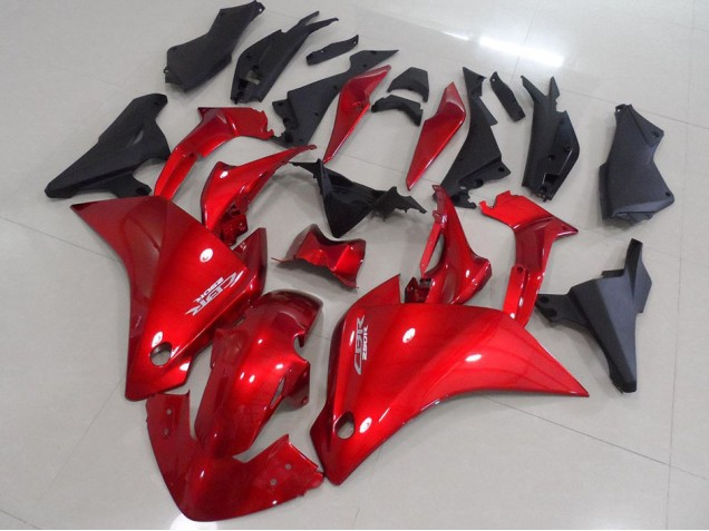 2011-2013 Red Matte Black Honda CBR250RR Motorcyle Fairings Canada 2011-2013 Red Matte Black Honda CBR250RR Motorcyle Fairings Canada
