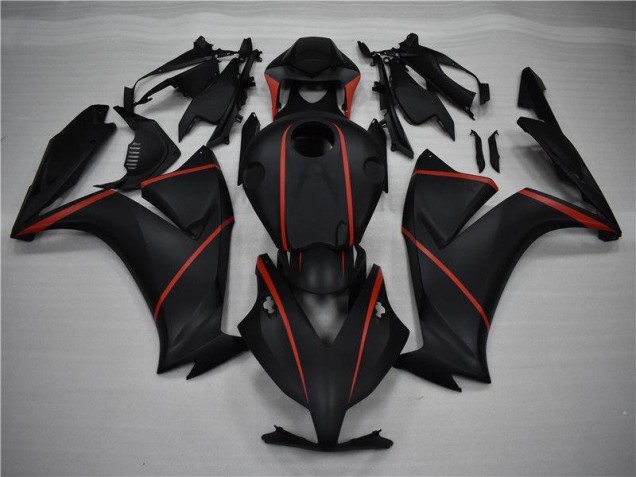 2012-2016 Matte Black Red Honda CBR1000RR Motorcycle Replacement Fairings Canada 2012-2016 Matte Black Red Honda CBR1000RR Motorcycle Replacement Fairings Canada