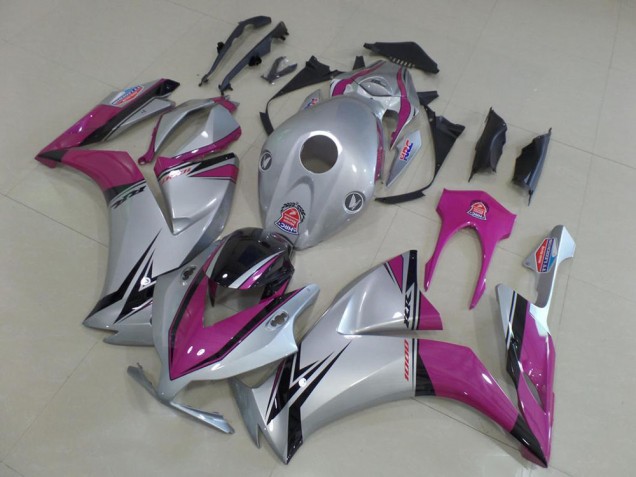 2012-2016 Silver Pink Honda CBR1000RR Motorbike Fairing Kits Canada 2012-2016 Silver Pink Honda CBR1000RR Motorbike Fairing Kits Canada