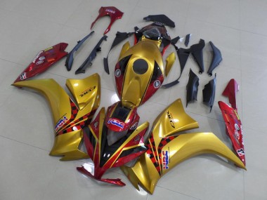 2012-2016 Gold and Dark Red Honda CBR1000RR Motor Fairings Canada