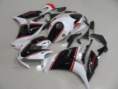 2012-2016 Black and White and Red Stripe Honda CBR1000RR Motorcylce Fairings Canada