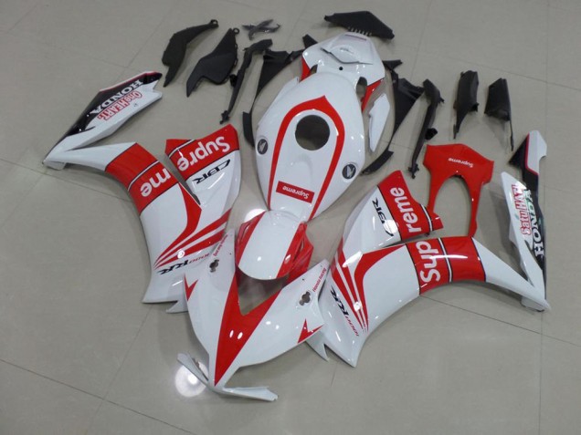 2012-2016 Red and White Supreme Honda CBR1000RR Motorbike Fairing Canada 2012-2016 Red and White Supreme Honda CBR1000RR Motorbike Fairing Canada