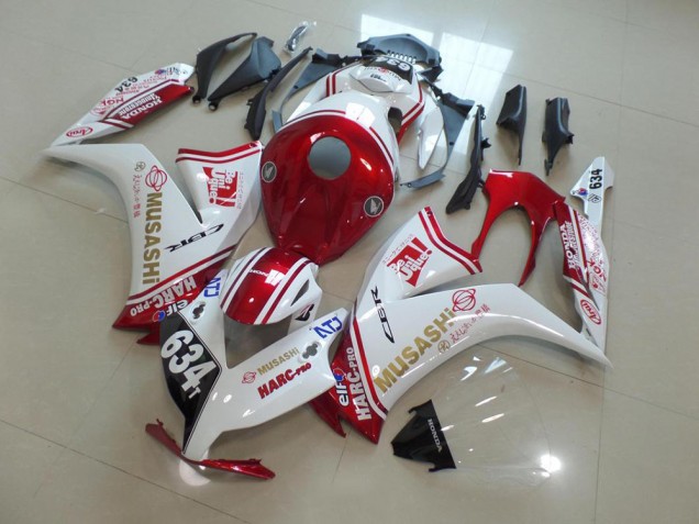 2012-2016 Red Musashi Honda CBR1000RR Bike Fairing Canada 2012-2016 Red Musashi Honda CBR1000RR Bike Fairing Canada