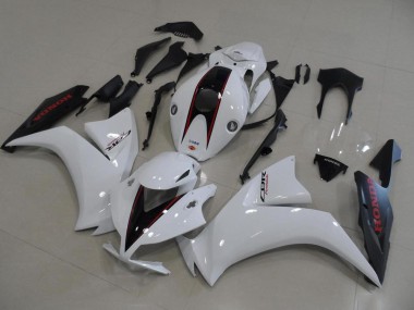 2012-2016 White and Matte Black OEM Style Honda CBR1000RR Motorbike Fairing Canada