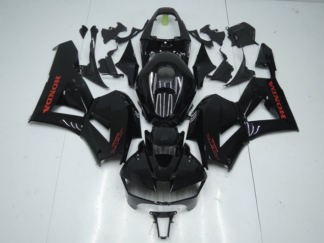 2013-2021 Glossy Black with Red Sticker Honda CBR600RR Motorcycle Fairings Kit Canada 2013-2021 Glossy Black with Red Sticker Honda CBR600RR Motorcycle Fairings Kit Canada