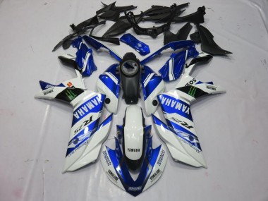2015-2022 White Monster Yamaha YZF R3 Replacement Fairings Canada