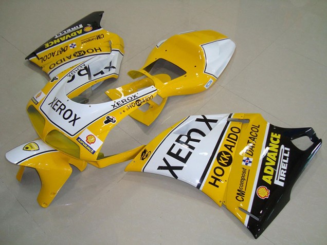 1993-2005 Yellow White Xerox Ducati 748 916 996 996S Replacement Motorcycle Fairings Canada
