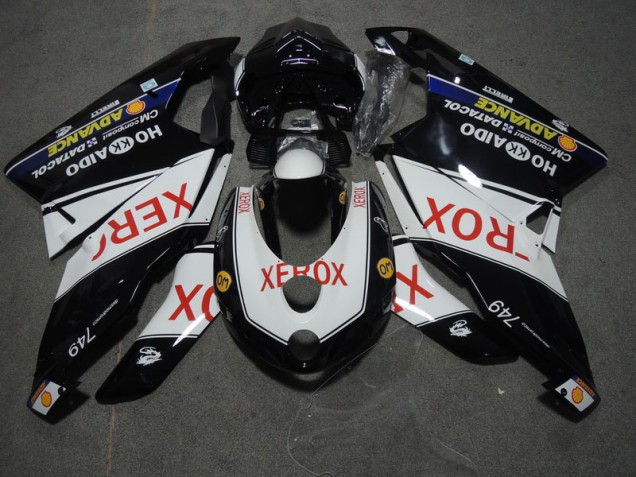 2005-2006 Black White Xerox Ducati 749 Motorcycle Replacement Fairings Canada 2005-2006 Black White Xerox Ducati 749 Motorcycle Replacement Fairings Canada