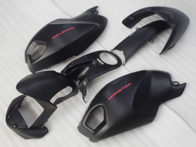 2008-2012 Black Red Monster Ducati Monster 696 Replacement Motorcycle Fairings Canada 2008-2012 Black Red Monster Ducati Monster 696 Replacement Motorcycle Fairings Canada