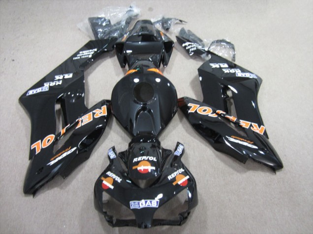 2004-2005 Black Orange Repsol Honda CBR1000RR Bike Fairing Kit Canada 2004-2005 Black Orange Repsol Honda CBR1000RR Bike Fairing Kit Canada