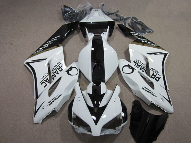 2004-2005 White Black PRAMAC Honda CBR1000RR Motorcyle Fairings Canada 2004-2005 White Black PRAMAC Honda CBR1000RR Motorcyle Fairings Canada