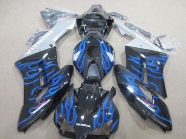 2004-2005 Black Blue Flame Honda CBR1000RR Motorcycle Fairing Canada