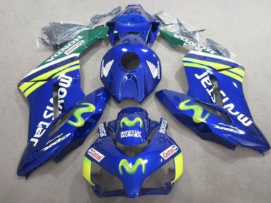 2004-2005 Blue Movistar Castrol Honda CBR1000RR Motorbike Fairing Canada
