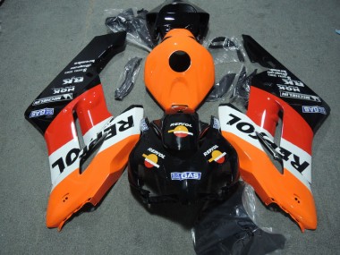 2004-2005 Black Orange Repsol Honda CBR1000RR Motor Bike Fairings Canada