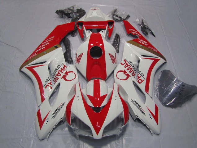 2004-2005 White Red PRAMAC Honda CBR1000RR Motorcycle Bodywork Canada 2004-2005 White Red PRAMAC Honda CBR1000RR Motorcycle Bodywork Canada